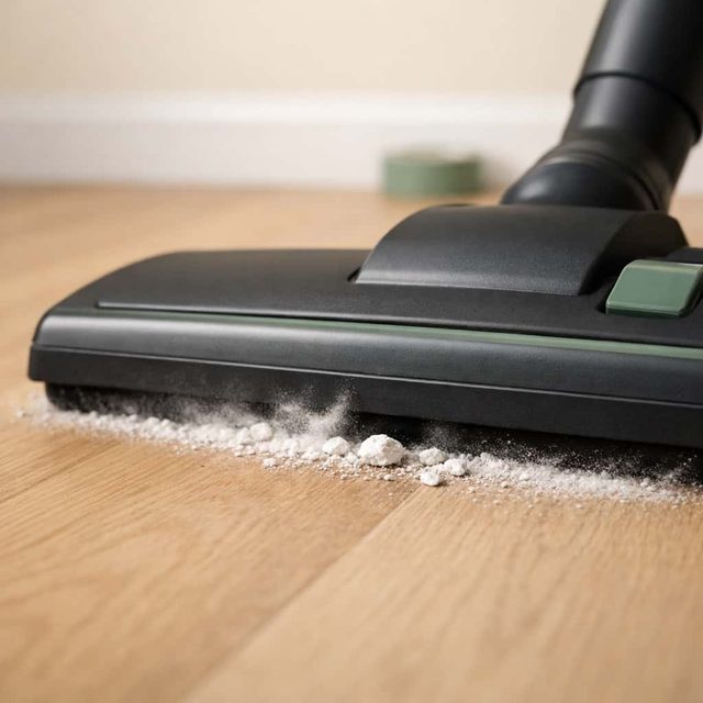 Bright newly renovated kitchen with clean white cabinets and fresh countertops